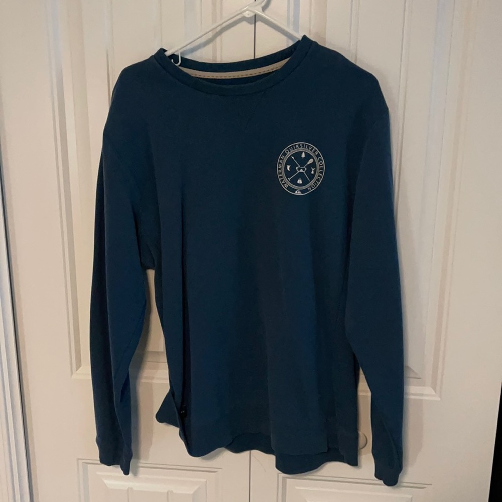 Large quicksilver crew neck